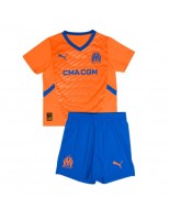 Olympique de Marseille Alternativní dres pro děti 2024-25 Krátký Rukáv (+ trenýrky)